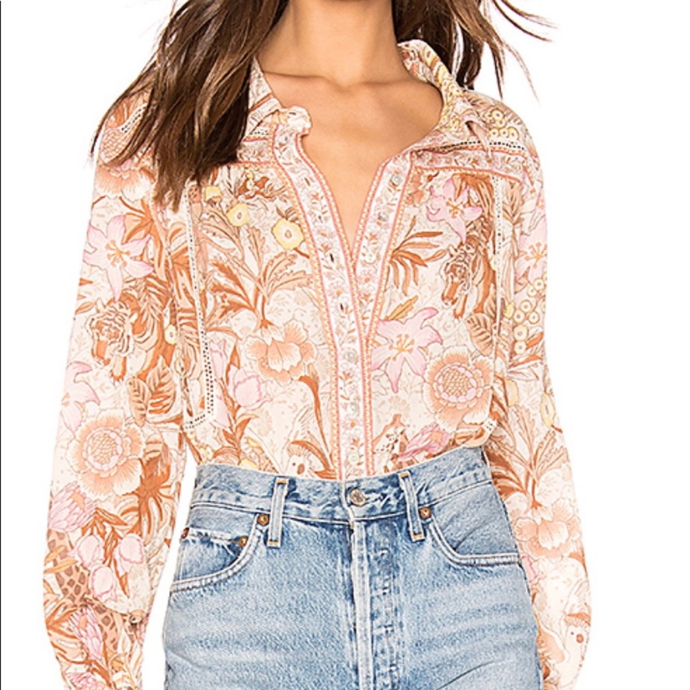 🌸🌸SOLD🌸🌸BNWT Spell Jungle Blouse 🌴